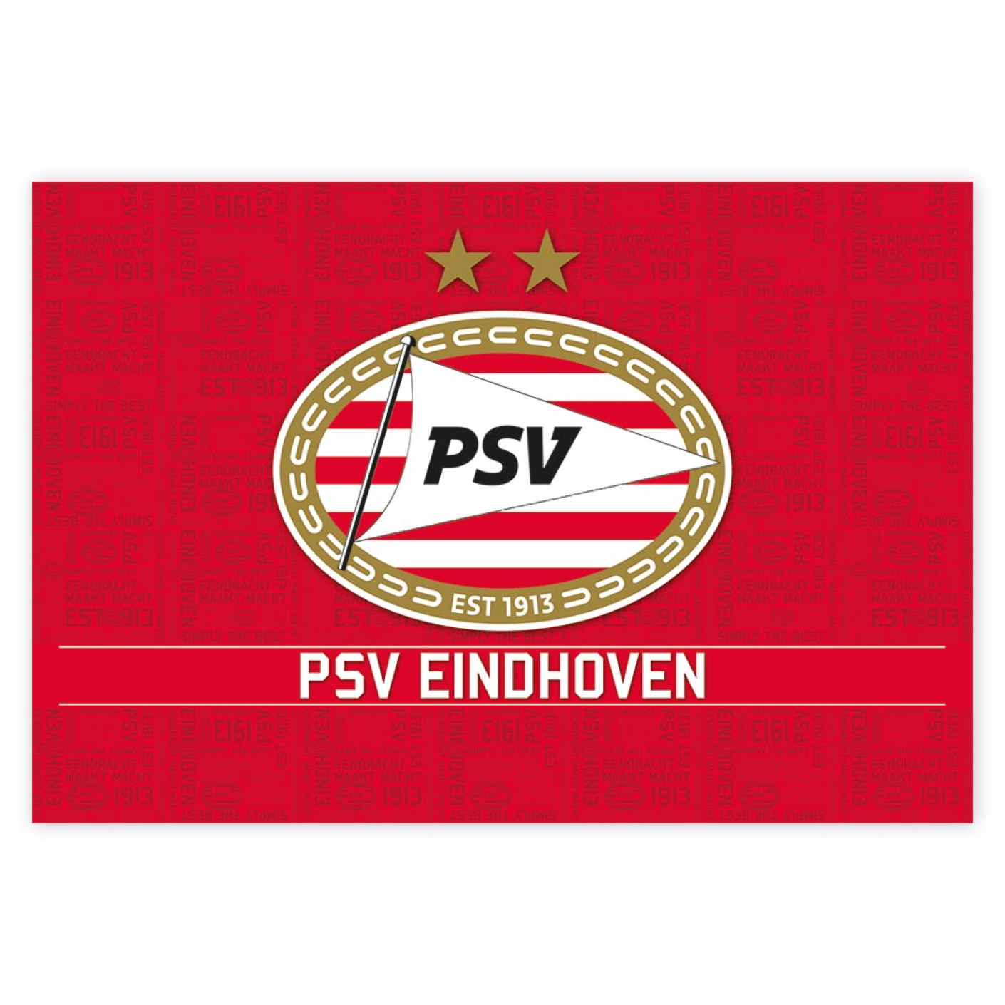 PSV Poster Logo rood