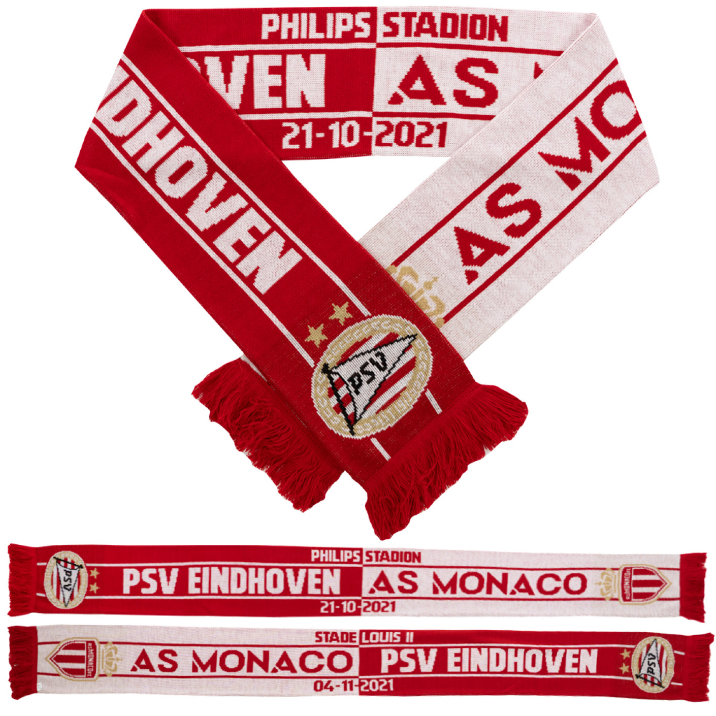Sjaal PSV - AS Monaco