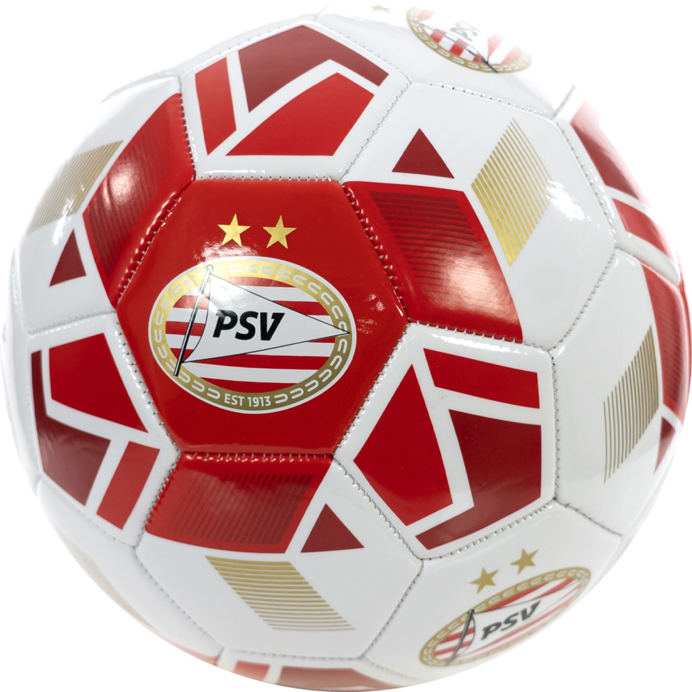 PSV Bal Gold Stripes Rood-Wit