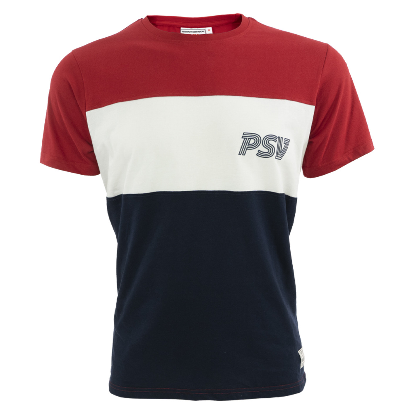 PSV T-shirt Block Kids Rood-Wit-Blauw