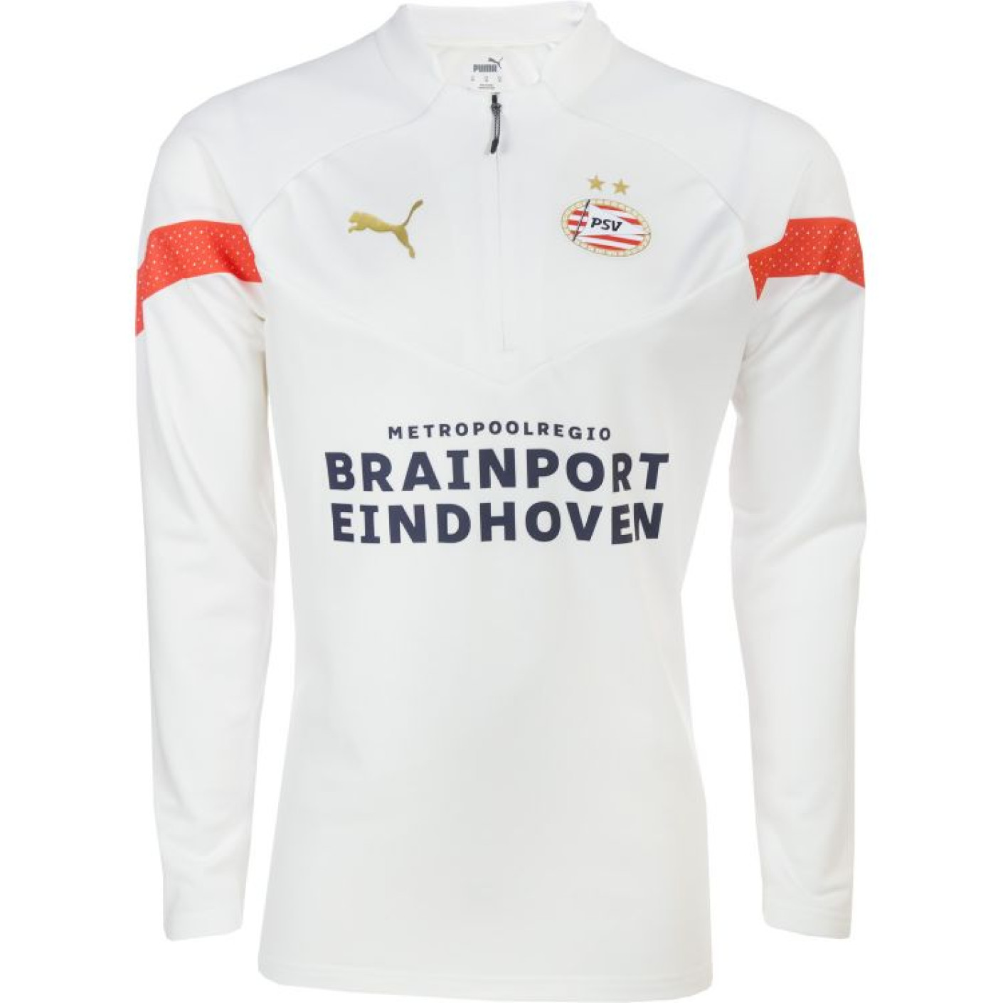 PSV Trainingssweater Fleece 22/23 White