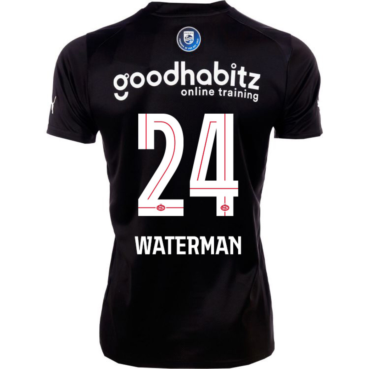 PSV Waterman 24 Keepersshirt Zwart 22/23