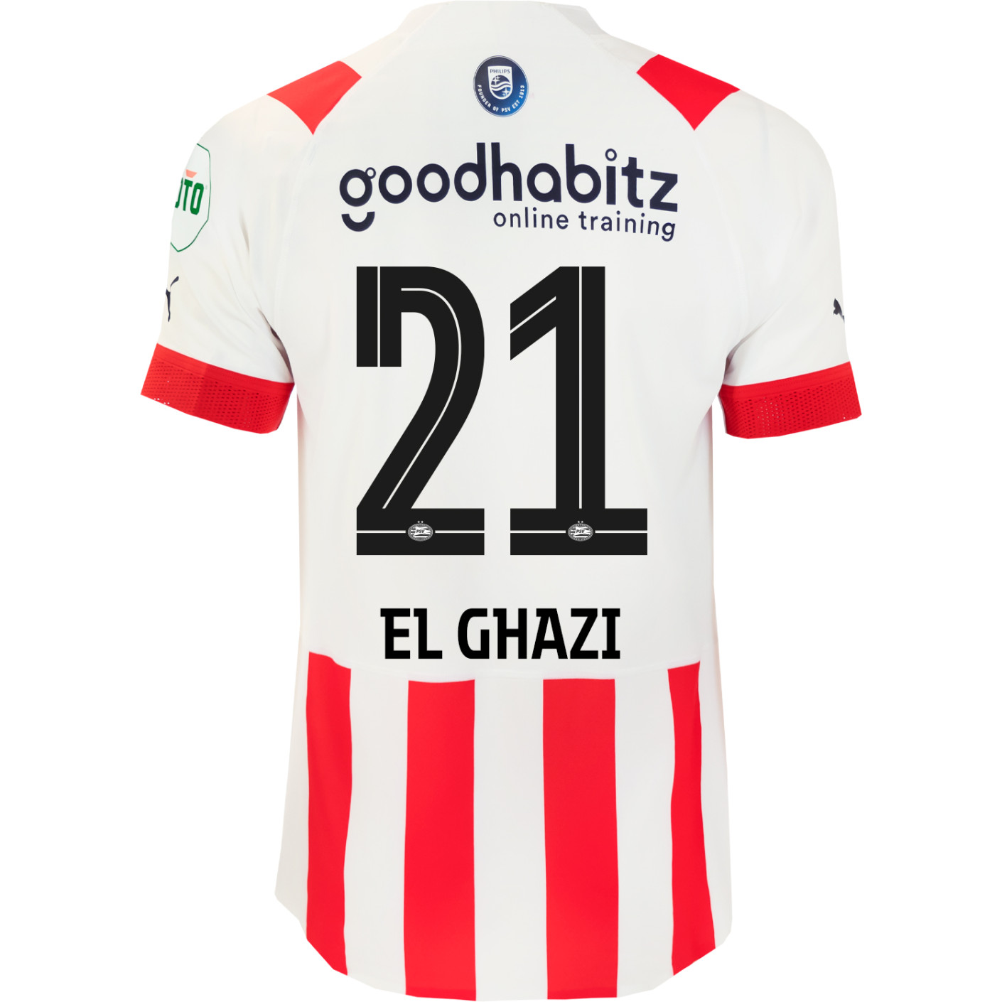 PSV El Ghazi 21 Thuisshirt Authentic 22/23