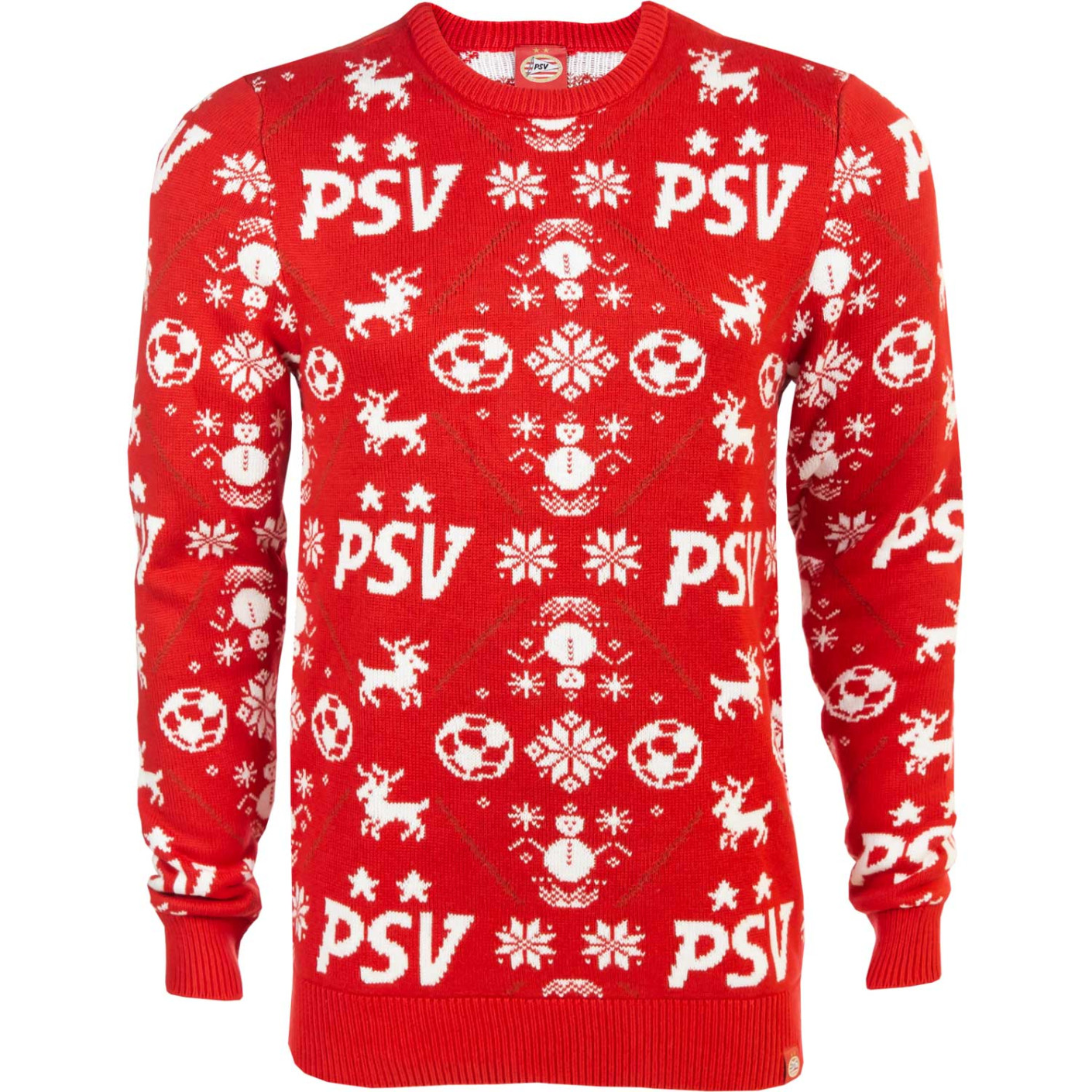PSV Kersttrui Ruit Kids