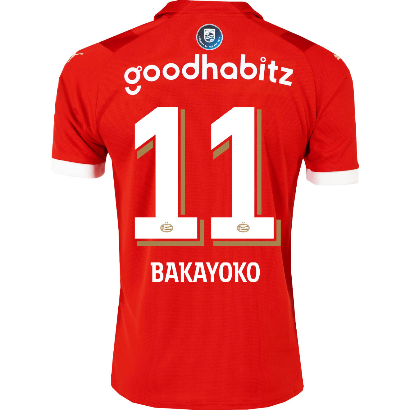 PSV Bakayoko 11 Thuisshirt 2023-2024 JR
