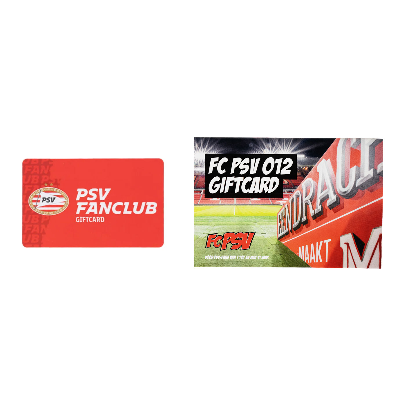 FC PSV O12 Giftcard Lidmaatschap 7-11 Jaar