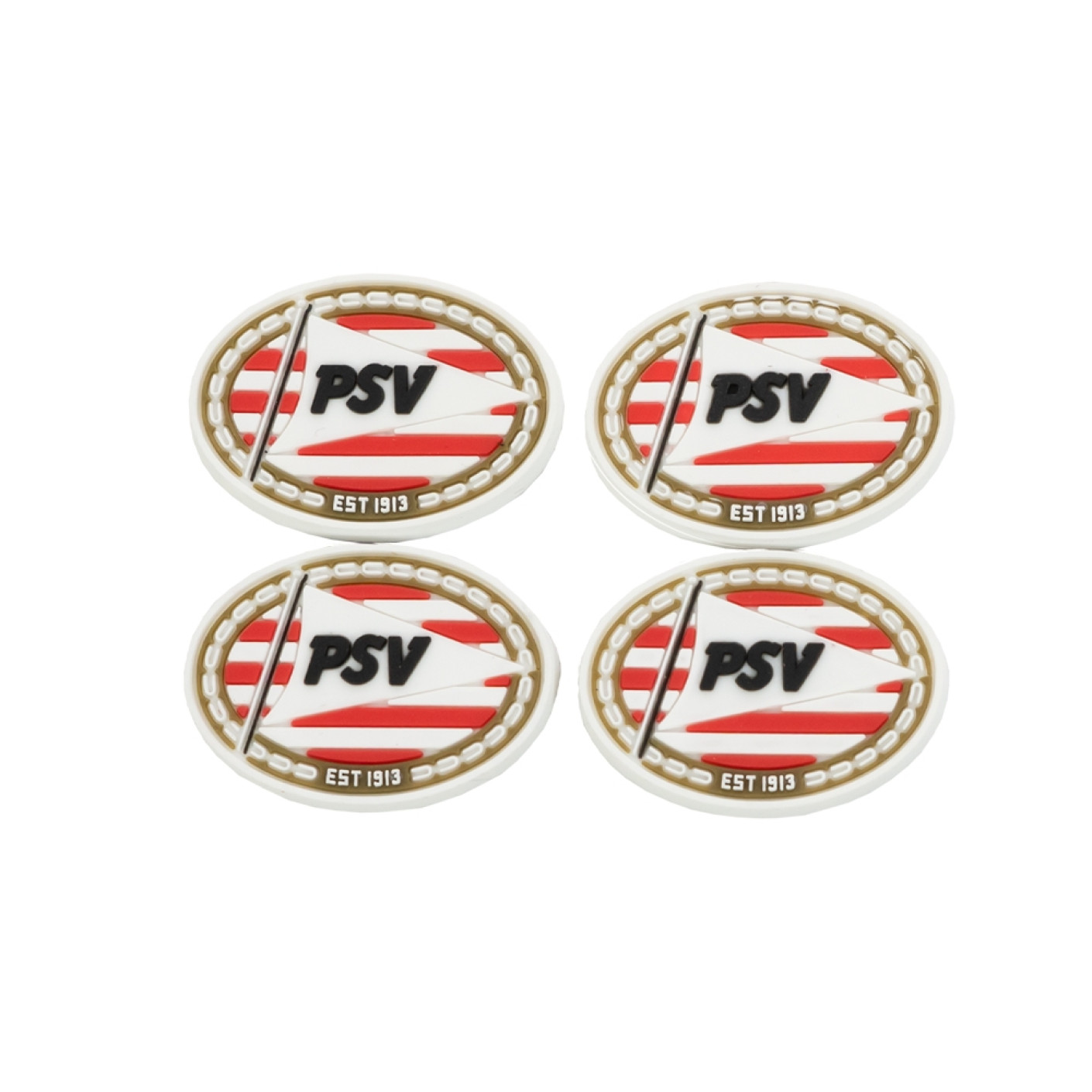 PSV Magneet Logo's (set van 4)