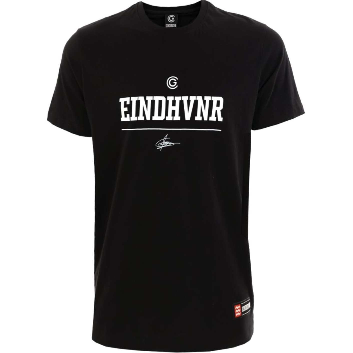 CG T-shirt EINDHVNR groot zwart