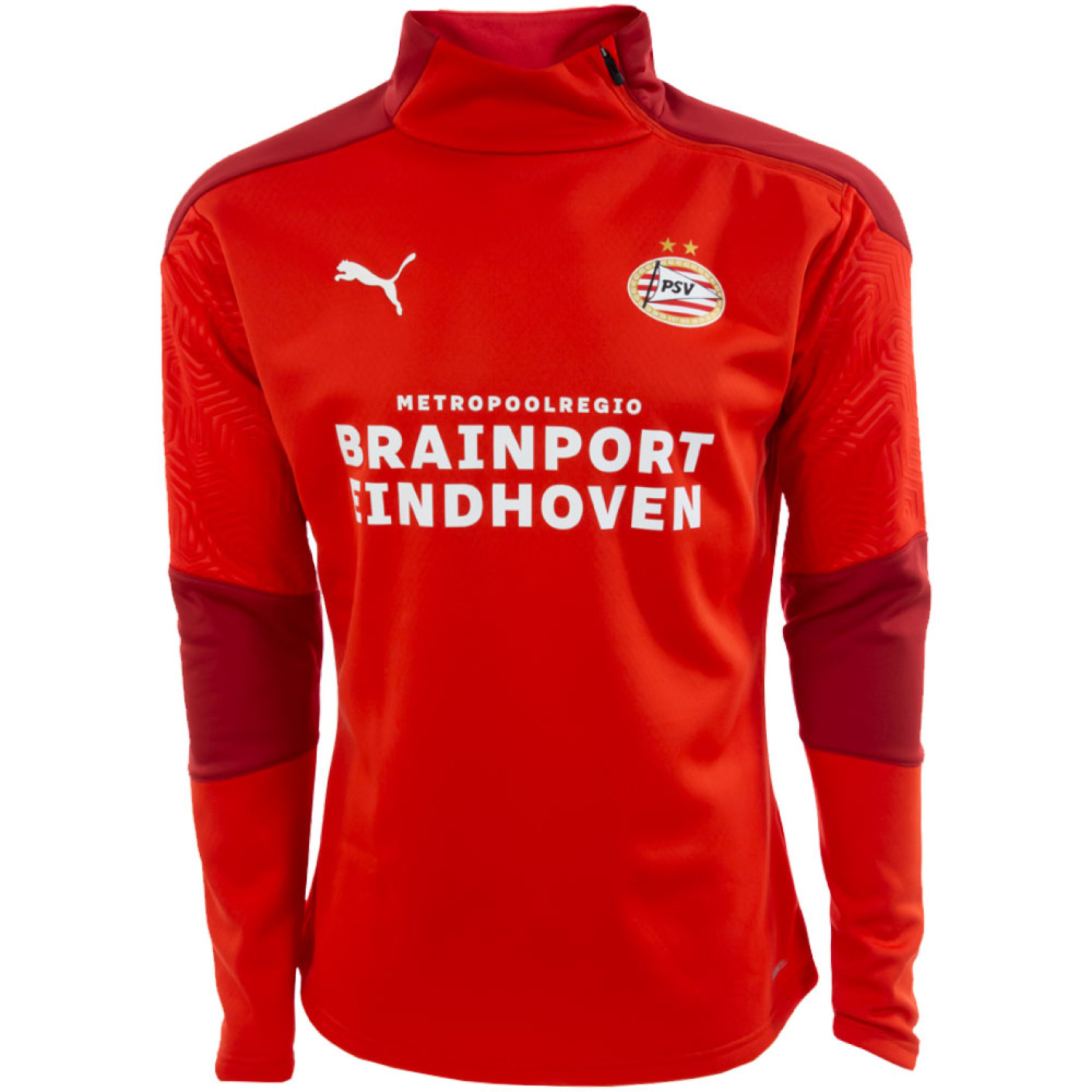 PSV Trainingssweater Fleece 20/21 Rood