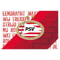 PSV Poster Clublied rood-wit