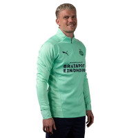 PSV Trainingssweater Fleece Green Glimmer 21/22