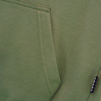 1913 Hooded Sweater groen Stripes zwart