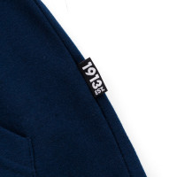 1913 Hooded Sweater d.blauw Outline