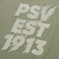 PSV T-shirt EST 1913 lichtgroen