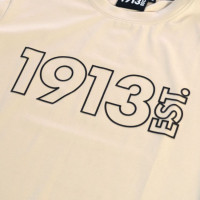 1913 T-shirt Outline Beige