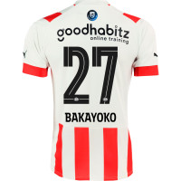 PSV Bakayoko 27 Thuisshirt 22/23 Kids