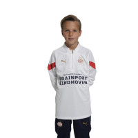 PSV Trainingspak ¼ Rits White Junior