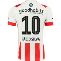 PSV Fábio Silva 10 Thuisshirt 22/23 Kids