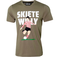 PSV ICON T-shirt Skiete Willy Groen/Bruin