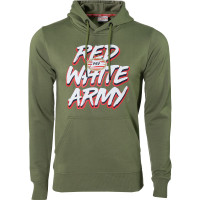 PSV Hooded Sweater Red White Army Groen
