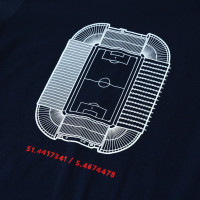 PSV T-shirt Stadion Kids Donkerblauw