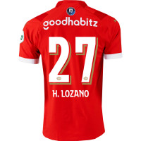 PSV H. Lozano 27 Thuisshirt 2023-2024 Authentic