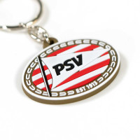 PSV Sleutelhanger Logo Rubber
