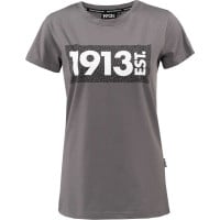 1913 Dames T-shirt Grijs Block