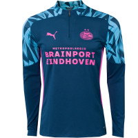 PSV Trainingssweater 2023-2024 Blue-Poison Pink