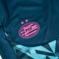 PSV Trainingsshort 2023-2024 Blue-Poison Pink