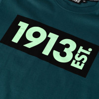 1913 T-shirt Groen Tape