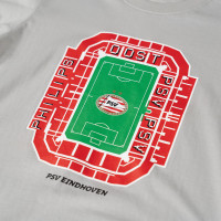 PSV T-shirt Stadion Kids Grijs