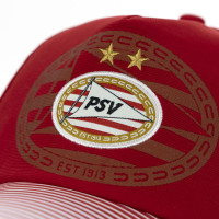 PSV Cap Logo Lines rood JR