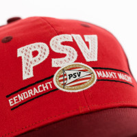 PSV Cap Letters Mesh rood-bordeaux JR