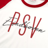 PSV T-shirt Eindhoven Girls wit-rood