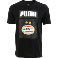 PSV Shoe Tag T-shirt JR 20/21 Zwart