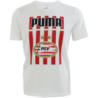 PSV Shoe Tag T-shirt JR 20/21 Wit