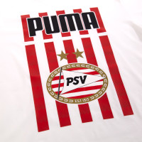 PSV Shoe Tag T-shirt JR 20/21 Wit
