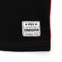 PSV T-shirt EMM Cross Kids zwart-bordeaux