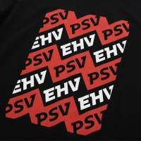PSV T-shirt EHV Vibes Kids zwart