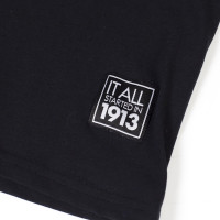 1913 T-shirt zwart Block Carbon