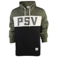 PSV Hooded Sweater Block zwart/groen