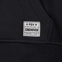 PSV 1/2 Zip Hoodie Letters donkergrijs-grijs