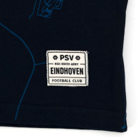 PSV T-shirt City Map d.blauw