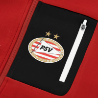 PSV/PUMA Evostripe Warm Trainingspak Zwart Rood