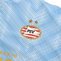 PSV Warm-up shirt JR 20/21 Wit LBlauw