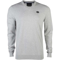 PSV Premium Sweater V-neck grijs AW19